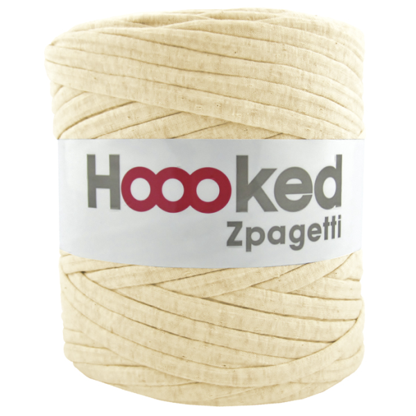 Hoooked Zpagetti - Fettuccia per Uncinetto - Beige